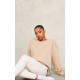 Sand Oversized Plain Fit Sweatshirt Sand Oversized Plain Fit Sweatshirt