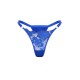Cobalt Eyelash Lace Thong Cobalt Eyelash Lace Thong