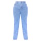 Plus Light Wash Split Hem Jeans Plus Light Wash Split Hem Jeans