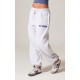 PRETTYLITTLETHING Ash Grey Premium Studio Print Cuffed Sweatpants PRETTYLITTLETHING Ash Grey Premium Studio Print Cuffed Sweatpants
