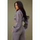 Tall Steel Blue Cropped Oversized Sweatshirt Tall Steel Blue Cropped Oversized Sweatshirt