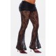 Shape Black Lace Flares With Ruched Skirt Shape Black Lace Flares With Ruched Skirt