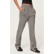 PRETTYLITTLETHING Charcoal Grey Logo Badge Straight Leg Sweatpants PRETTYLITTLETHING Charcoal Grey Logo Badge Straight Leg Sweatpants