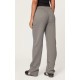PRETTYLITTLETHING Charcoal Grey Logo Badge Straight Leg Sweatpants PRETTYLITTLETHING Charcoal Grey Logo Badge Straight Leg Sweatpants