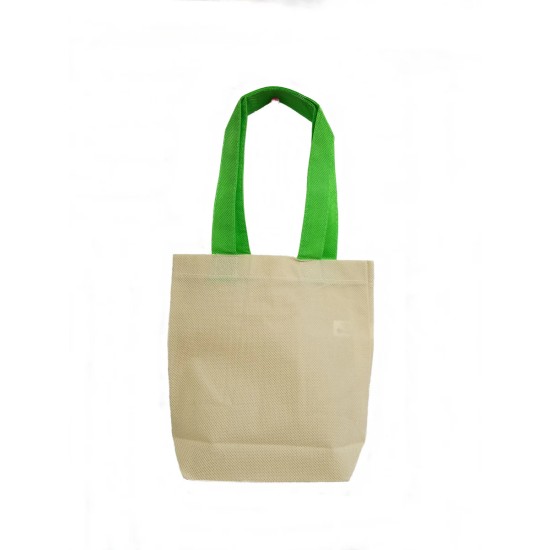 Clearance Mini Budget Totes with Colored Handles (NOT CANVAS) Clearance Mini Budget Totes with Colored Handles (NOT CANVAS)