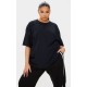 Plus Ultimate Black Oversized T Shirt Plus Ultimate Black Oversized T Shirt