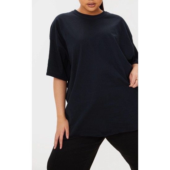 Plus Ultimate Black Oversized T Shirt Plus Ultimate Black Oversized T Shirt
