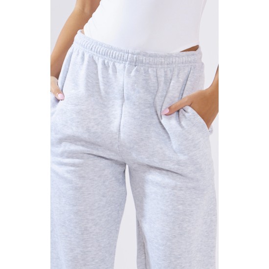 Ash Grey Cuffed Sweat High Waist Sweatpants Ash Grey Cuffed Sweat High Waist Sweatpants