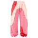 Baby Pink Color Block Sweat Cuffed Oversized Sweatpants Baby Pink Color Block Sweat Cuffed Oversized Sweatpants