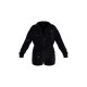 Black Sequin Shirt Romper Black Sequin Shirt Romper