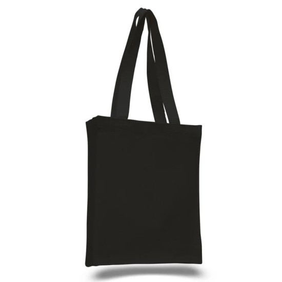 Canvas Book Bag With Gusset Canvas Book Bag With Gusset