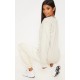PRETTYLITTLETHING Sand Graphic Oversized Fit Sweatshirt PRETTYLITTLETHING Sand Graphic Oversized Fit Sweatshirt