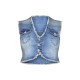 Vintage Raw Edge Denim Vest Vintage Raw Edge Denim Vest