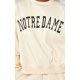 Tall Cream Notre Dame Oversized Sweatshirt Tall Cream Notre Dame Oversized Sweatshirt