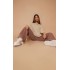 Cotton Sand Oversized T-Shirt