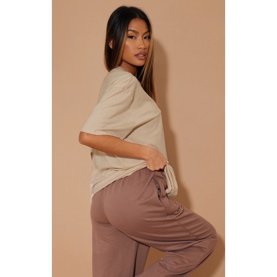 Cotton Sand Oversized T-Shirt Cotton Sand Oversized T-Shirt