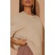 Cotton Sand Oversized T-Shirt Cotton Sand Oversized T-Shirt