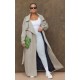 Plus Light Khaki Popper Detail Trench Coat Plus Light Khaki Popper Detail Trench Coat