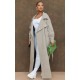 Plus Light Khaki Popper Detail Trench Coat Plus Light Khaki Popper Detail Trench Coat