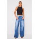 Black Boatneck Slinky Sleeveless Long Top Black Boatneck Slinky Sleeveless Long Top