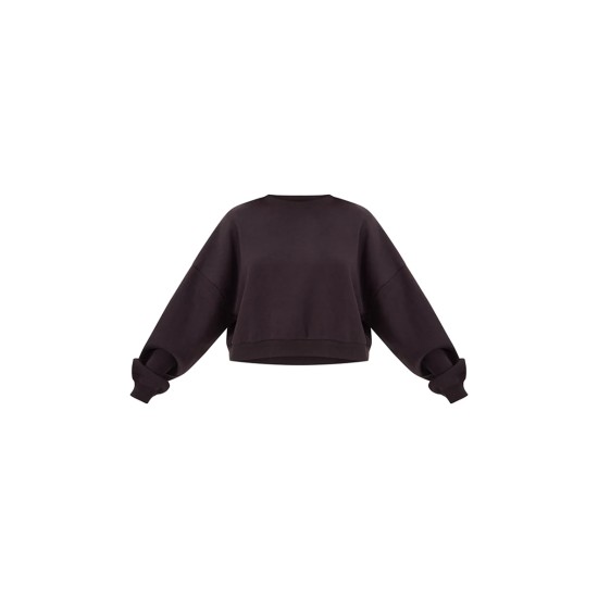 Black Oversized Boxy Sweatshirt Black Oversized Boxy Sweatshirt