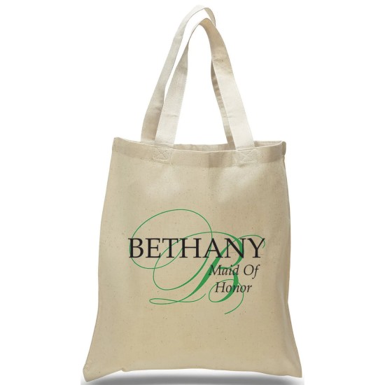 Custom Maid of Honor Wedding Tote Custom Maid of Honor Wedding Tote