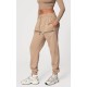 PRETTYLITTLETHING Mocha Cuffed High Waisted Sweatpants PRETTYLITTLETHING Mocha Cuffed High Waisted Sweatpants