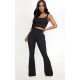 Shape Black Ribbed Flared Pants Shape Black Ribbed Flared Pants