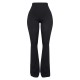 Shape Black Ribbed Flared Pants Shape Black Ribbed Flared Pants