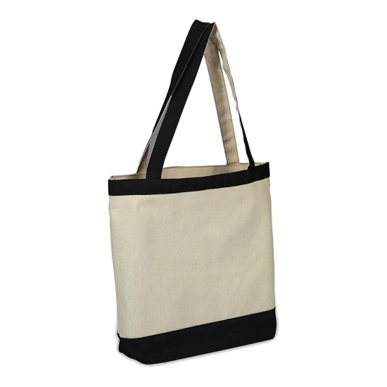 Canvas Color Accent Tote Canvas Color Accent Tote