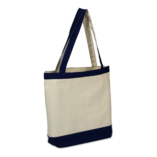 Canvas Color Accent Tote Canvas Color Accent Tote