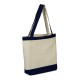 Canvas Color Accent Tote Canvas Color Accent Tote
