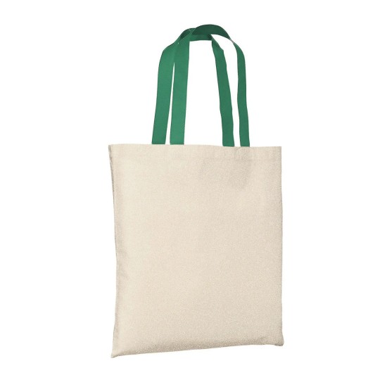 Clearance Wholesale Budget Tote with Colored Handles (NOT CANVAS) Clearance Wholesale Budget Tote with Colored Handles (NOT CANVAS)