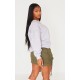 Shape Grey Marl Sweat Raw Edge Slouch Sweatshirt Shape Grey Marl Sweat Raw Edge Slouch Sweatshirt