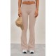 Deep Taupe Sculpt High Waist Flare Yoga Pants Deep Taupe Sculpt High Waist Flare Yoga Pants