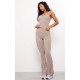 Deep Taupe Sculpt High Waist Flare Yoga Pants Deep Taupe Sculpt High Waist Flare Yoga Pants