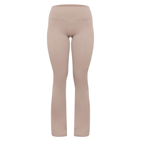 Deep Taupe Sculpt High Waist Flare Yoga Pants Deep Taupe Sculpt High Waist Flare Yoga Pants