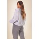 Grey Marl Oversized Boxy Sweatshirt Grey Marl Oversized Boxy Sweatshirt