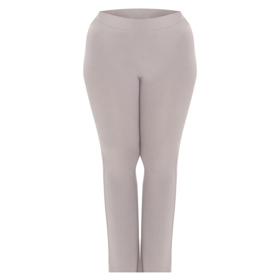Shape Grey Sculpted Foldover Waist Flare Pants Shape Grey Sculpted Foldover Waist Flare Pants