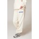 PRETTYLITTLETHING Sand Premium Studio Print Cuffed Sweatpants PRETTYLITTLETHING Sand Premium Studio Print Cuffed Sweatpants