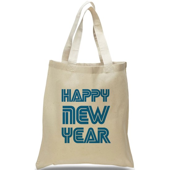 Happy New Year Canvas Tote Happy New Year Canvas Tote
