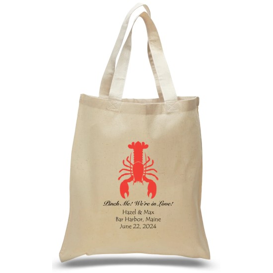 Pinch Me! Lobster Wedding Tote Pinch Me! Lobster Wedding Tote