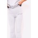 PRETTYLITTLETHING Ash Grey Print Flared Pant PRETTYLITTLETHING Ash Grey Print Flared Pant
