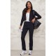 Black Zip Cropped Hoodie Black Zip Cropped Hoodie
