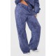 Shape Navy Washed Wide Leg Sweatpants Shape Navy Washed Wide Leg Sweatpants