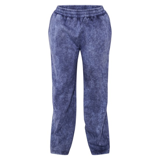 Shape Navy Washed Wide Leg Sweatpants Shape Navy Washed Wide Leg Sweatpants