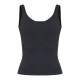Black Sculpt Longline Padded Sports Vest Black Sculpt Longline Padded Sports Vest