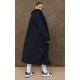 Plus Black Longline Borg Coat Plus Black Longline Borg Coat