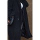 Plus Black Longline Borg Coat Plus Black Longline Borg Coat