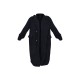 Plus Black Longline Borg Coat Plus Black Longline Borg Coat